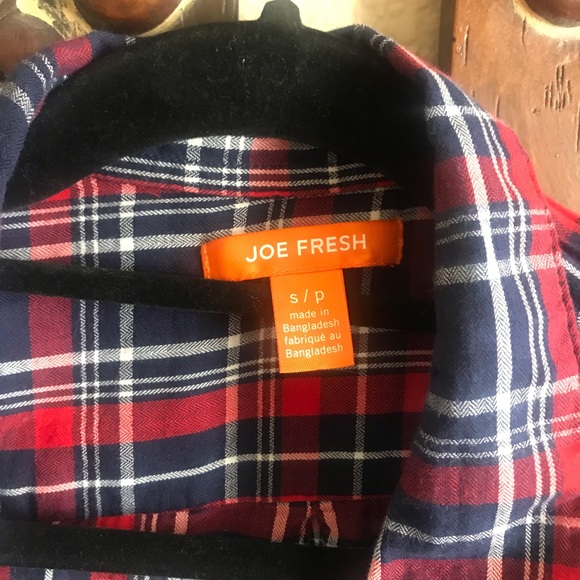 Flannel Patterned Button Down - Picture 2 of 3